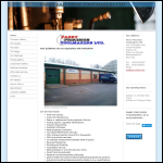 Screen shot of the Parry Precision Toolmakers Ltd website.