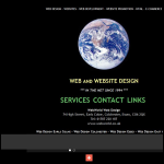 Screen shot of the Web World website.