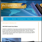 Screen shot of the International Foiling Solutions Ltd website.