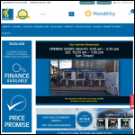 Screen shot of the Mobility World Ltd website.