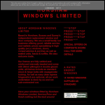 Screen shot of the Horsham Windows Ltd website.