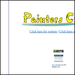 Screen shot of the Painters Choice Decorative Coatings website.