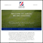 Screen shot of the Jubilee Seeds & Turf Ltd website.