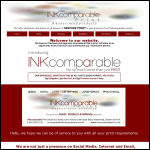 Screen shot of the Inkcomparable Print Solutions Ltd website.