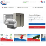Screen shot of the Capital Cooling Ltd website.