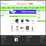 Screen shot of the Skd Office Supplies Ltd website.