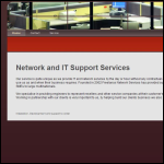 Screen shot of the Freelance Network Services website.