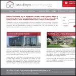 Screen shot of the Bradleys Countrywide website.