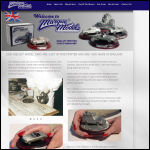 Screen shot of the Marque Models Ltd website.