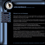 Screen shot of the Ludlow Mouldings Ltd website.