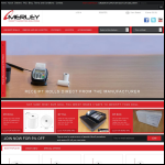 Screen shot of the Merley Paper Converters Ltd website.