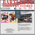 Screen shot of the Bartletts Dorset Ltd website.