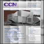 Screen shot of the C C N Ltd website.