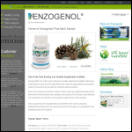 Screen shot of the Enzo Nutraceuticals Europe Ltd website.