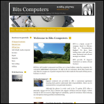 Screen shot of the BITS Computers website.