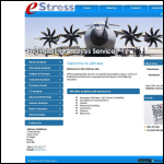 Screen shot of the Estress-solutions Ltd website.