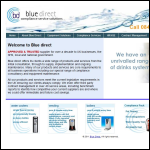 Screen shot of the Blue Direct Ltd website.