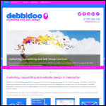 Screen shot of the Debbidoo Ltd website.
