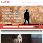 Screen shot of the Hatch Associates Ltd website.
