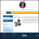Screen shot of the Lyster & Associates website.
