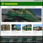Screen shot of the C. Sparks & Sons Ltd website.