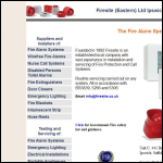 Screen shot of the Firesite (Eastern) Ltd website.