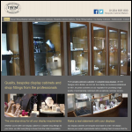 Screen shot of the I W M Designs Ltd website.