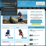 Screen shot of the Delichon Ltd website.
