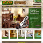 Screen shot of the Sylvan Furniture website.