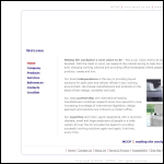 Screen shot of the Modern Communication Office Furniture & Interiors website.