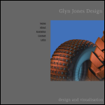 Screen shot of the Glyn Jones Design website.