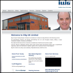Screen shot of the Illig UK Ltd website.