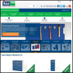Screen shot of the Sac-Bott website.