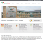 Screen shot of the Venture Wales Ltd website.