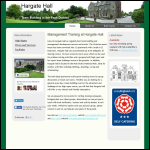 Screen shot of the Hargate Hall Ltd website.