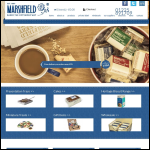 Screen shot of the Marshfield Bakery Ltd website.