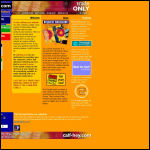 Screen shot of the Calf Hey Rotary Ltd website.