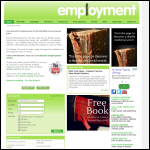 Screen shot of the Remote Employment Ltd website.