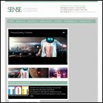 Screen shot of the Sense Advertising & Marketing Ltd website.