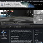 Screen shot of the Sandhurst Flooring (UK) Ltd website.
