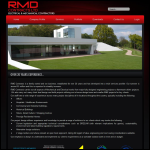 Screen shot of the Rmd Contracts Ltd website.