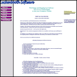 Screen shot of the Luckenbooth Software Ltd website.
