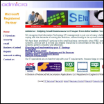Screen shot of the Advanced Microcomputer Applications Ltd website.