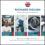 Screen shot of the Richard Hough Ltd website.