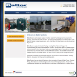 Screen shot of the Baltor Systems Ltd website.