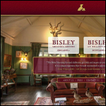 Screen shot of the The Bisley Shooting Ground website.