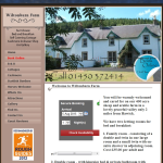 Screen shot of the Wilton Burn Country Cashmeres website.
