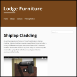 Screen shot of the Lodge Furniture website.