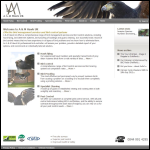 Screen shot of the A & M Hawk Uk Ltd website.