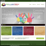 Screen shot of the Skilliantech Ltd website.